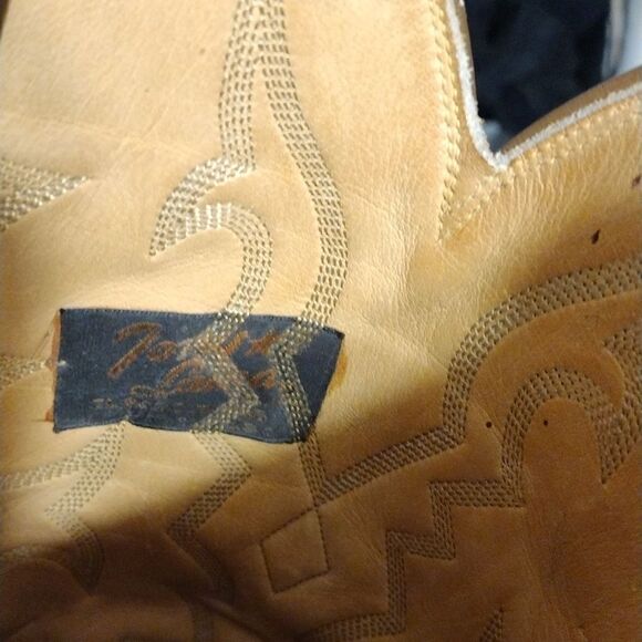 Vintage Tony Lama lizard skin boots - Picture 3 of 10